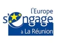 Logo Europe s'engage avec la Réunion