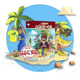 Maloki, le jeu de 7 familles péï