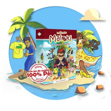 Maloki, le jeu de 7 familles péï